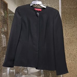 Anne Klein jacket sz 4 all black